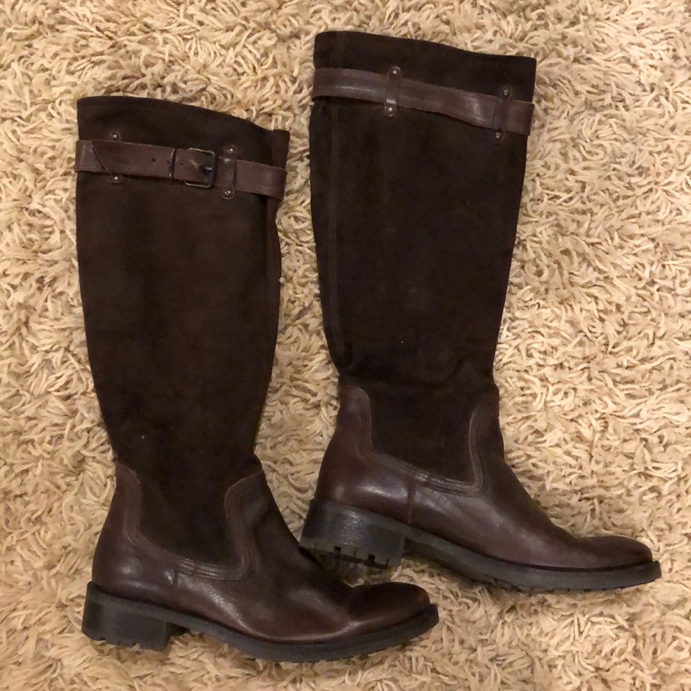 GORGEOUS ITALIAN leather & suede boots